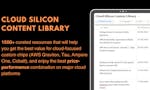 Cloud Silicon Content Library image