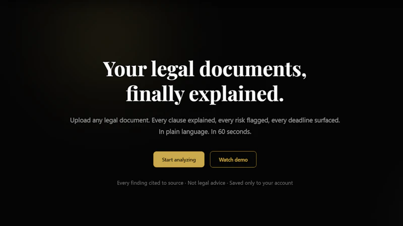 Lexalyze screenshot 1