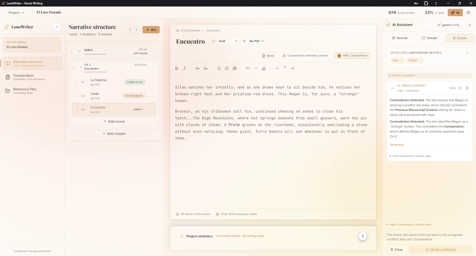 LoneWriter screenshot 8