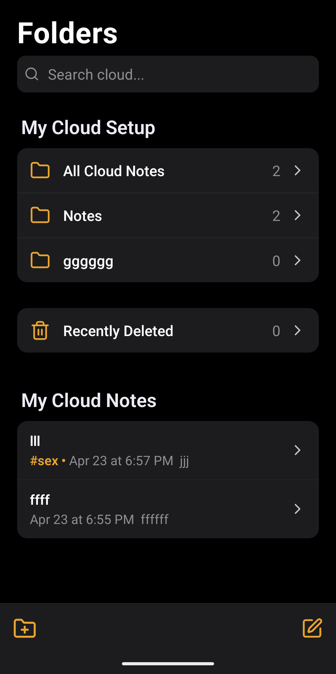 Notes gallery image