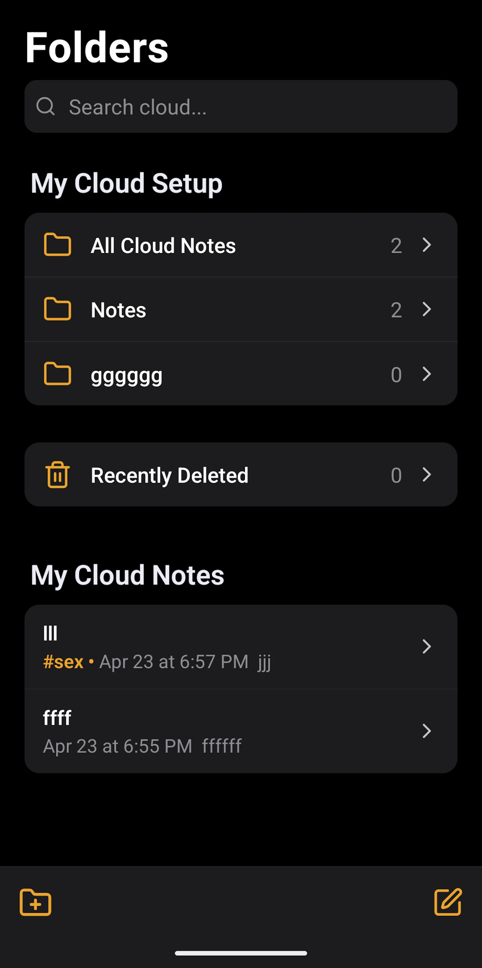 Notes screenshot 5