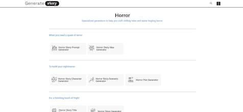 Generatestory.io gallery image