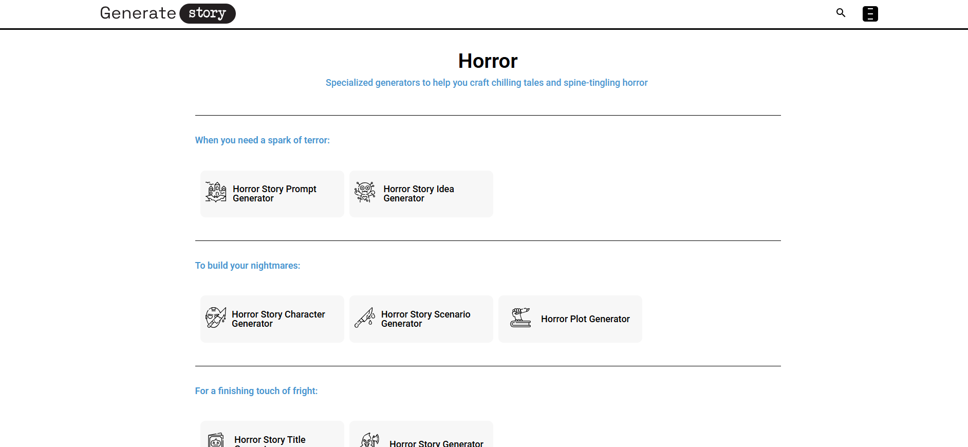 Generatestory.io - この無料のAIストーリージェネレーターでユニークなストーリーを作成しますメディア4