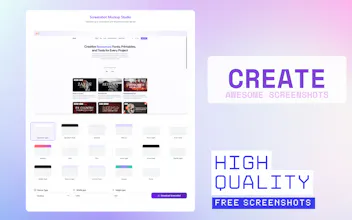 Smart screenshots studio gallery image