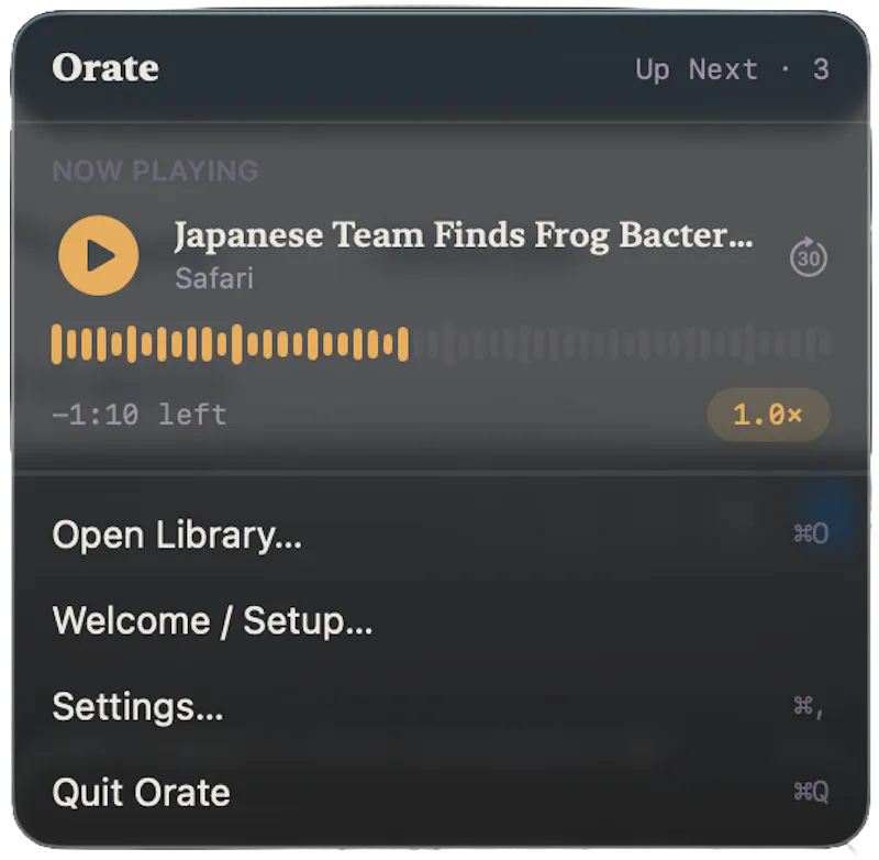 Orate.to screenshot 6