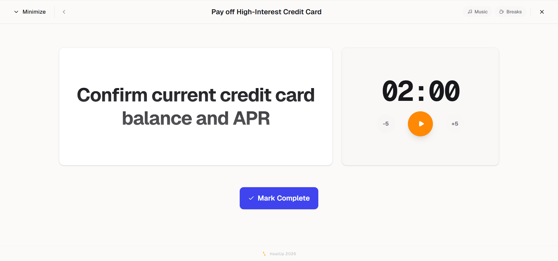 HealUp gallery image