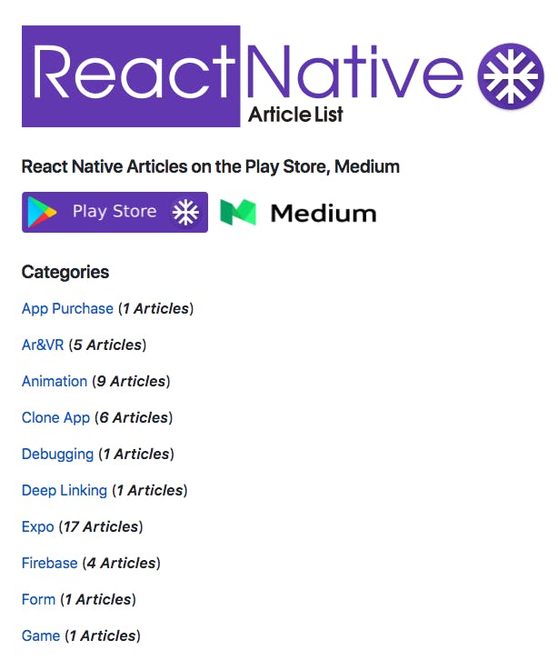 React Native Articles media 1