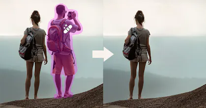 Image Object Removal API gallery image