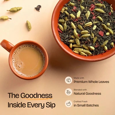 BienLeaf Elaichi Tea - Screenshot 2 showing product features and functionality