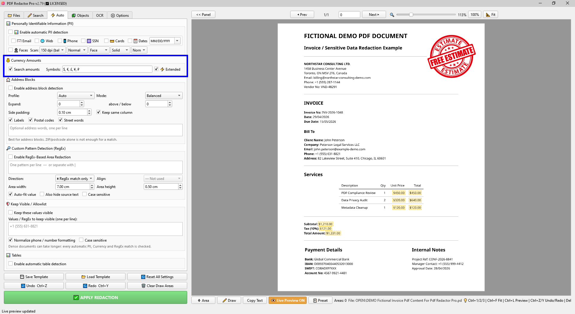 PDF Redactor Pro gallery image