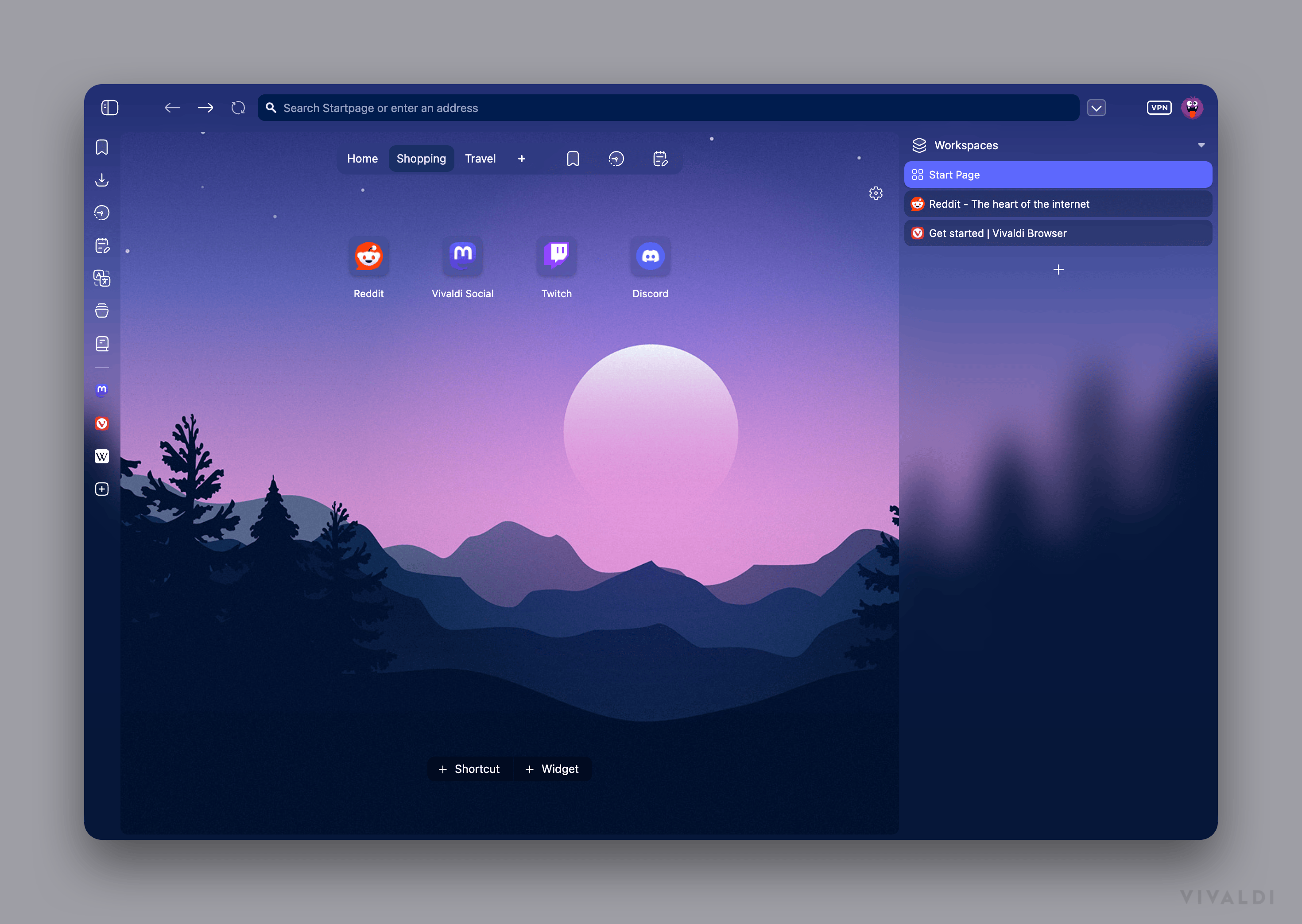 Vivaldi 8.0 gallery image
