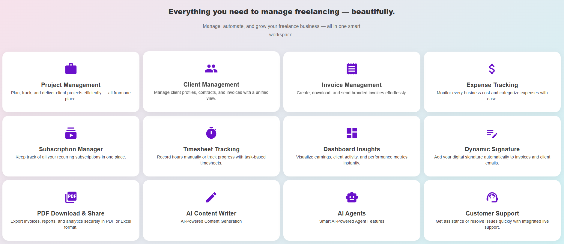 Freelancify gallery image