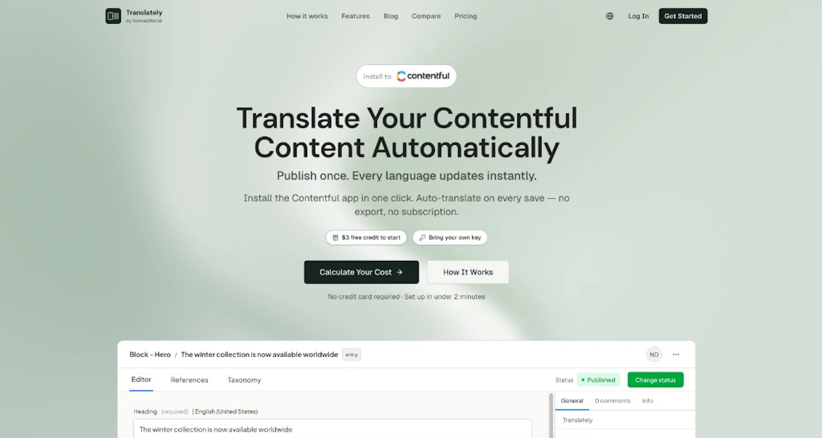 Translately screenshot 1