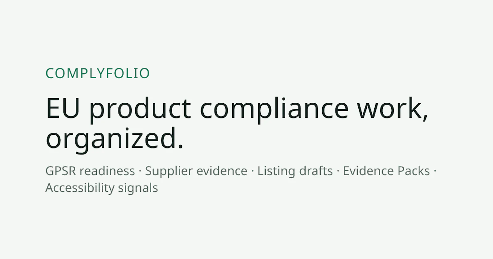 ComplyFolio screenshot 1