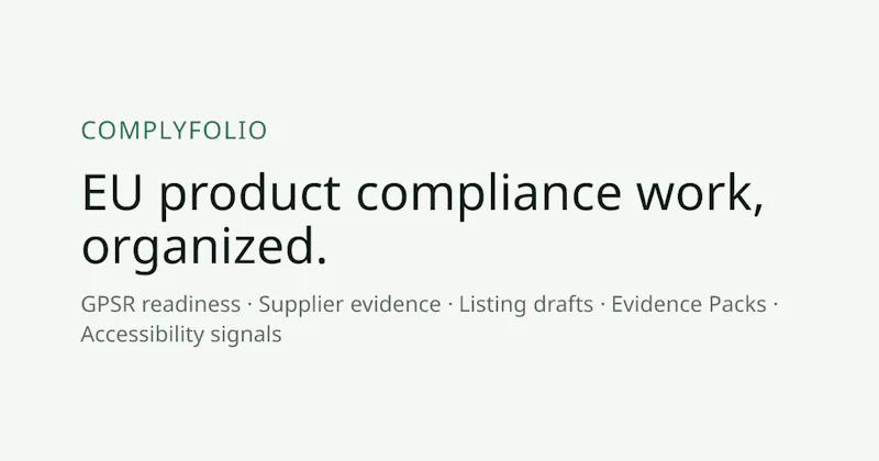 ComplyFolio screenshot 1