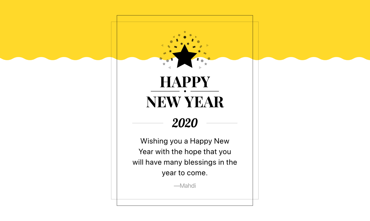 New Years Card Maker gallery image