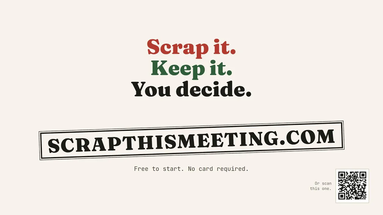 scrapthismeeting.com gallery image