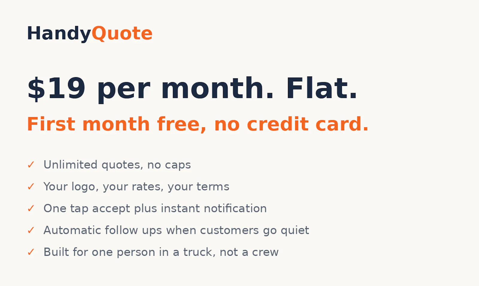 HandyQuote screenshot 2