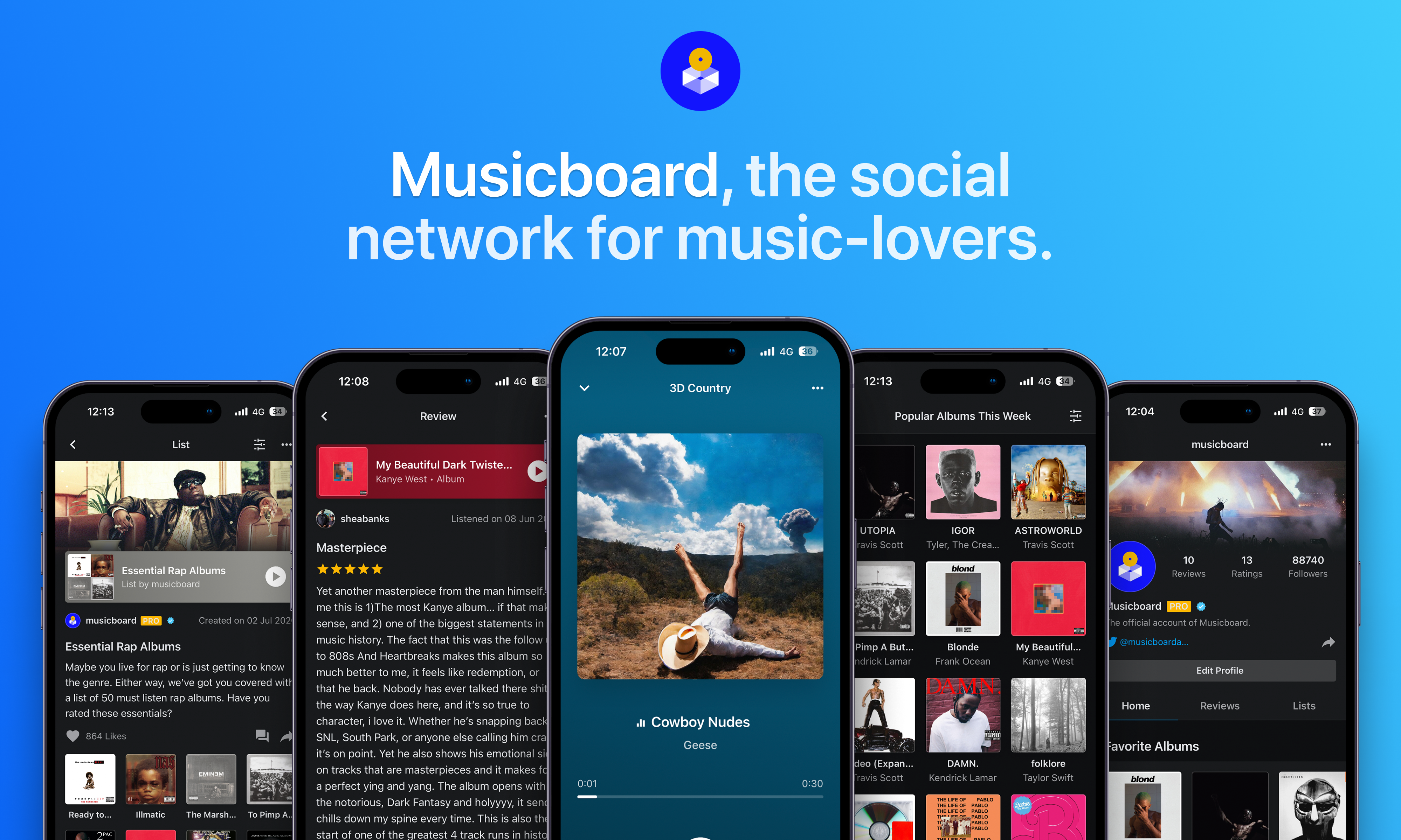 startuptile Musicboard-The social network for music lovers