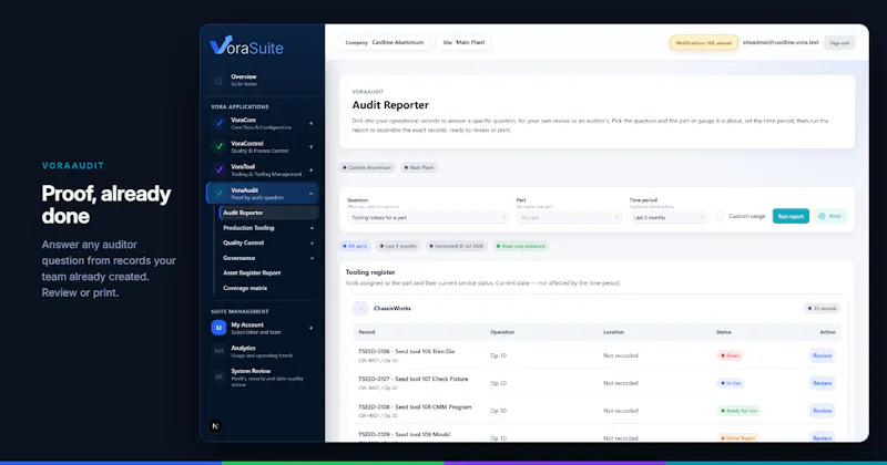 VoraSuite screenshot 5