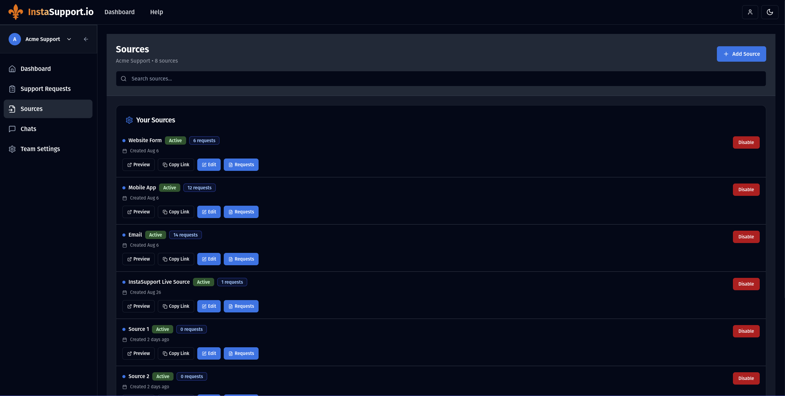 InstaSupport.io gallery image