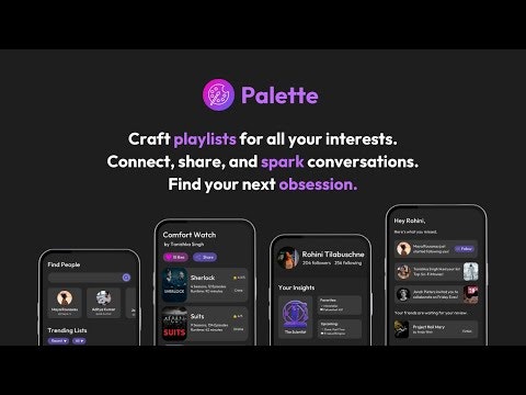 startuptile Palette-Social platform to curate all your interests in one place