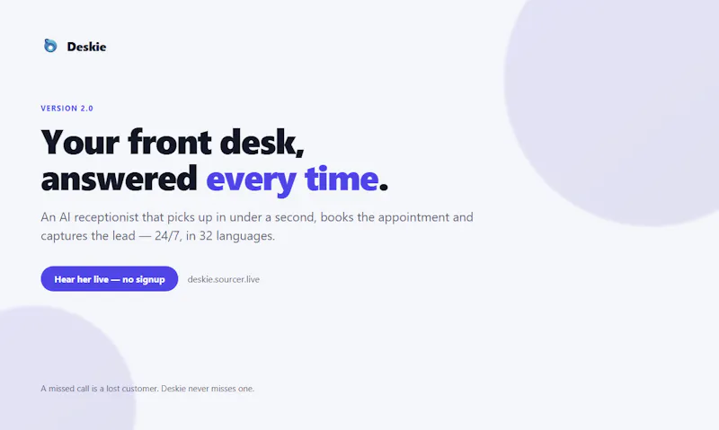 Deskie screenshot 1
