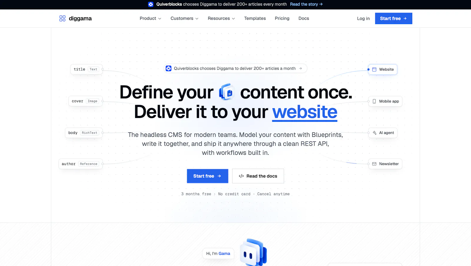 Diggama screenshot 1