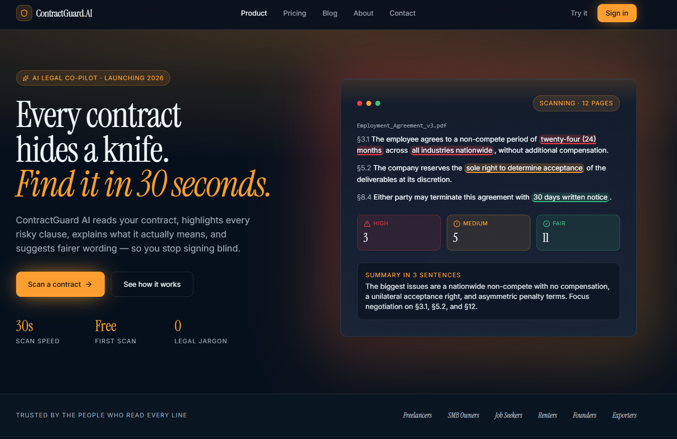 ContractGuard AI gallery image