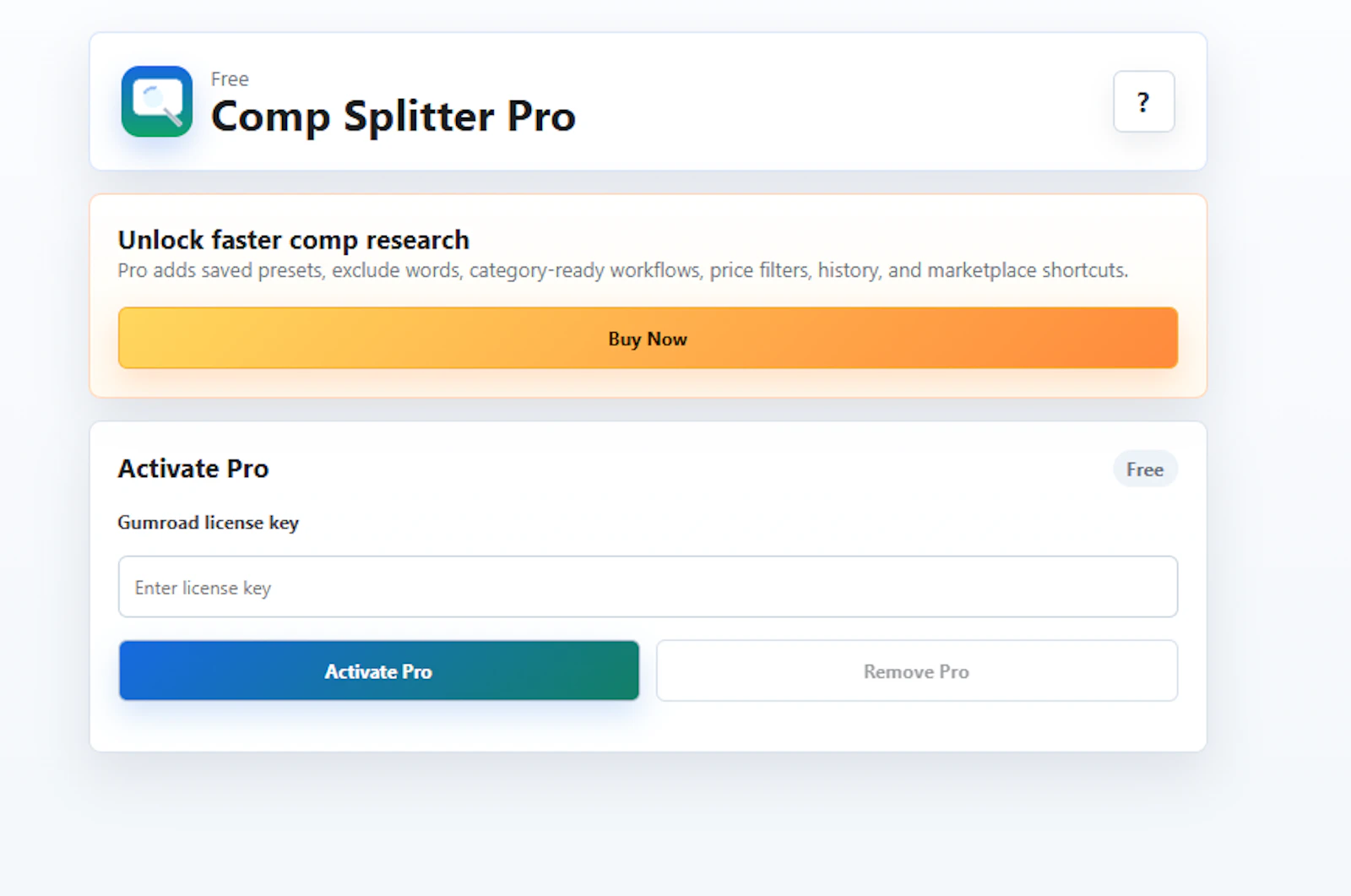 Comp Splitter: eBay Sold & Active Comps screenshot 6
