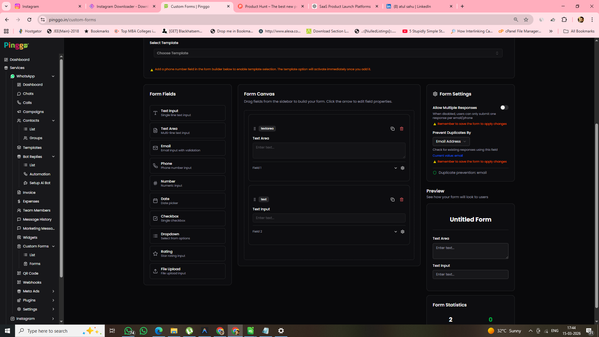 Pinggo - Screenshot 2 showing product features and functionality