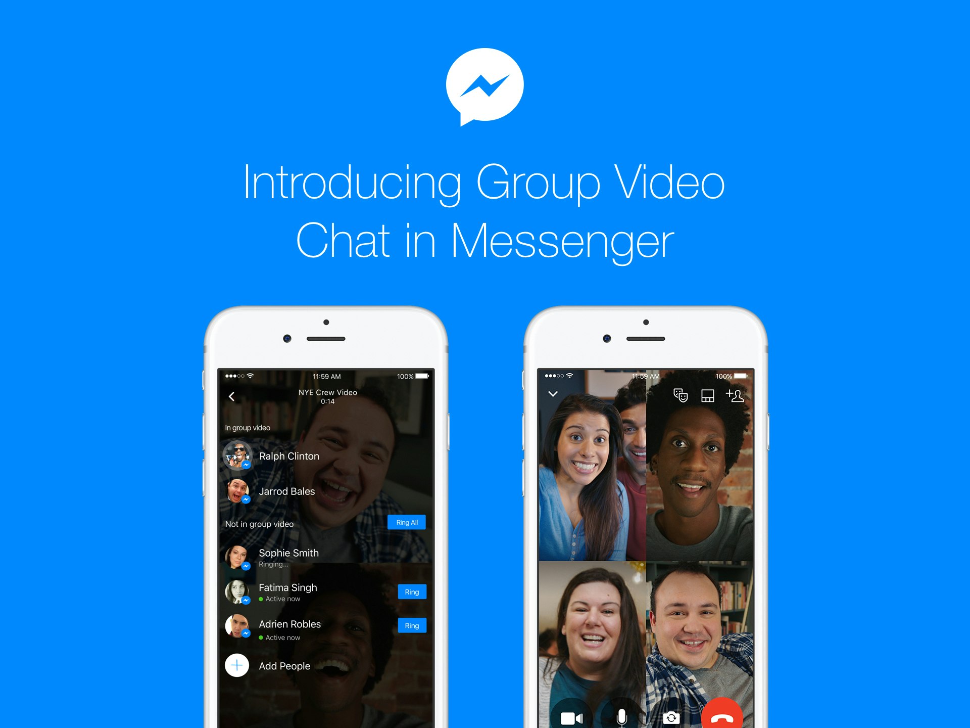 Messenger Group Video Chats