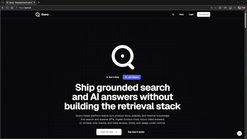 Quory screenshot 2