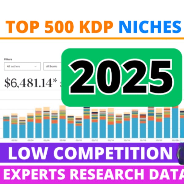 500 KDP Niches for 2024-2025 media 1