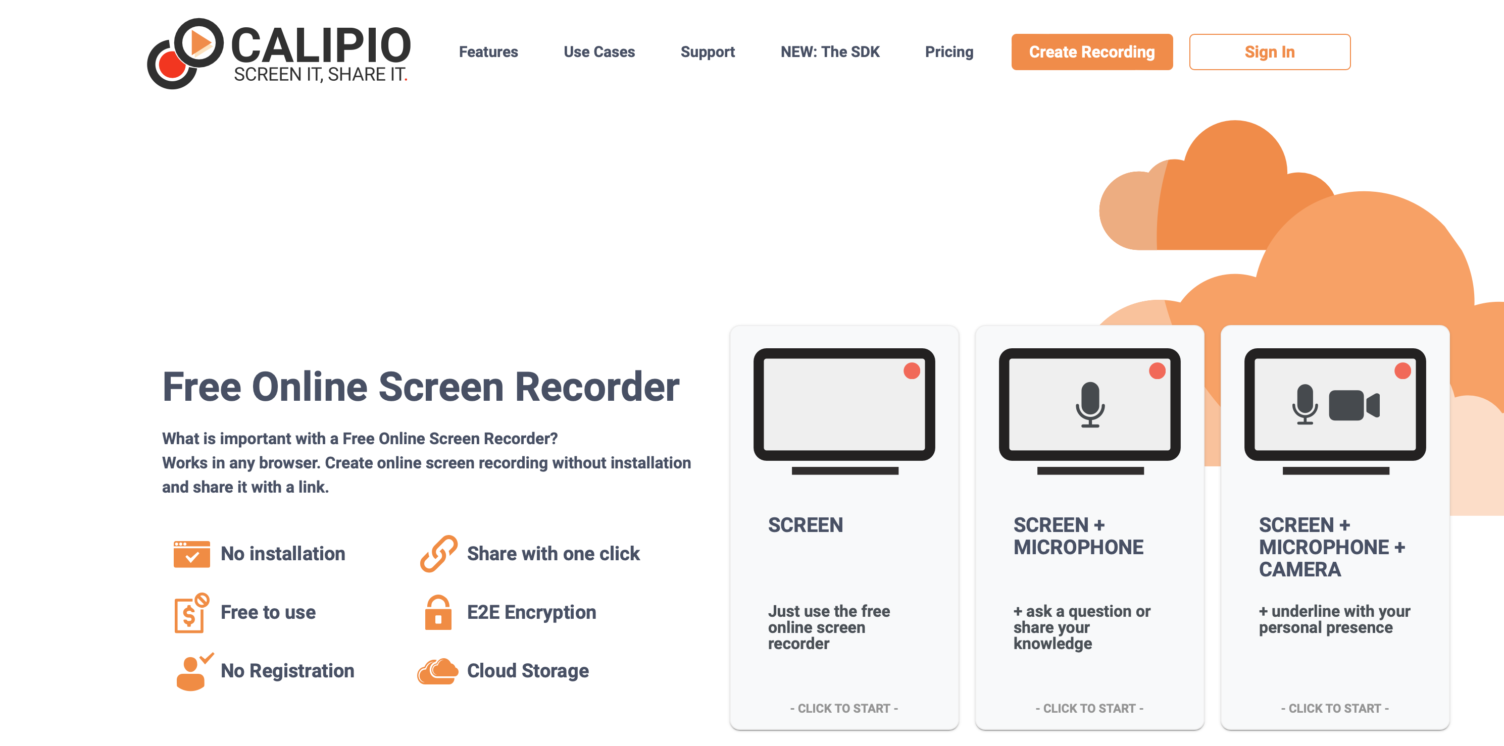 free online screen sharing recording