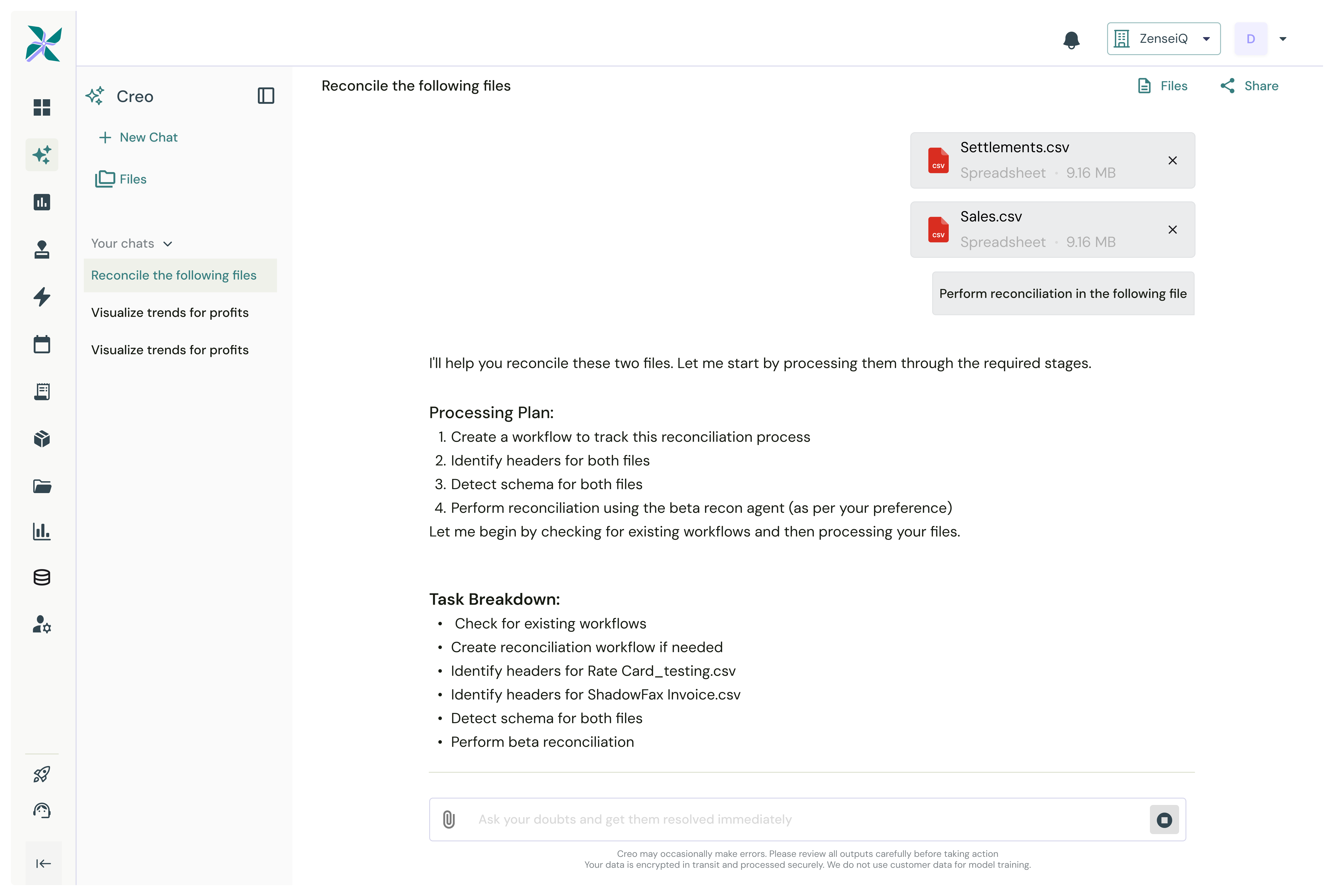 Creo by ZenStatement - Screenshot 3 showing product features and functionality