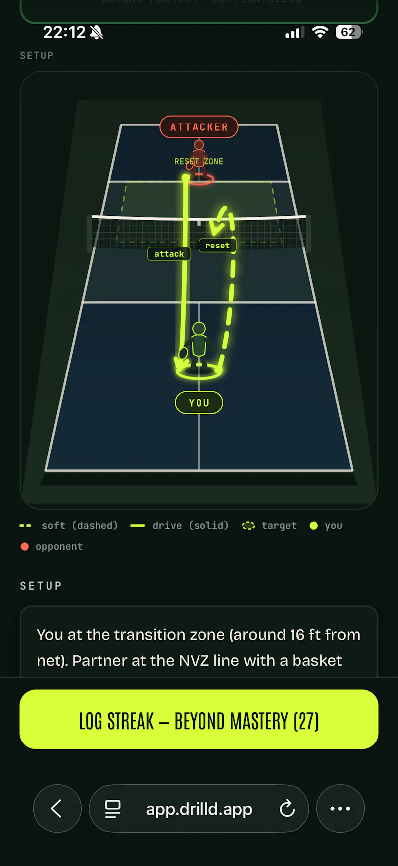 Drilld - Pickleball Trainer App screenshot 7