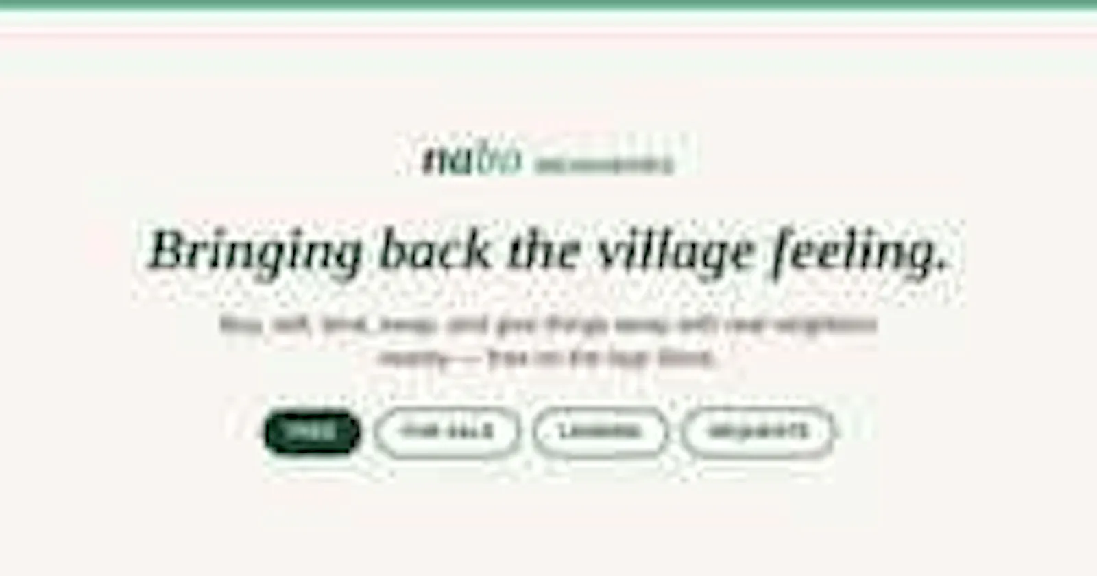 Nabo Neighbors screenshot 1
