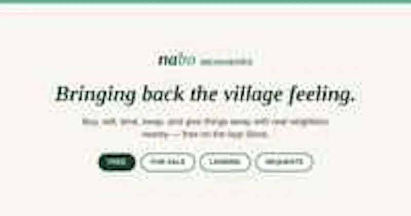 Nabo Neighbors screenshot 1
