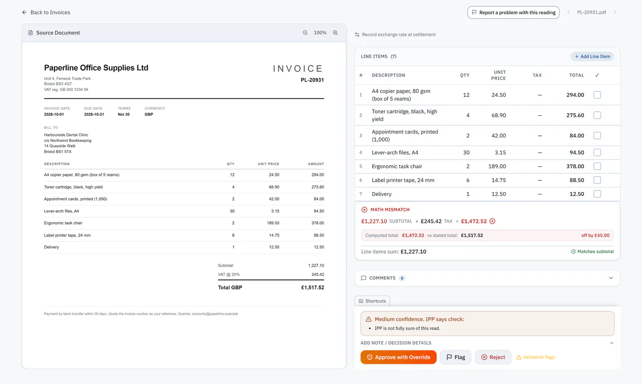 InvoiceParser Pro gallery image