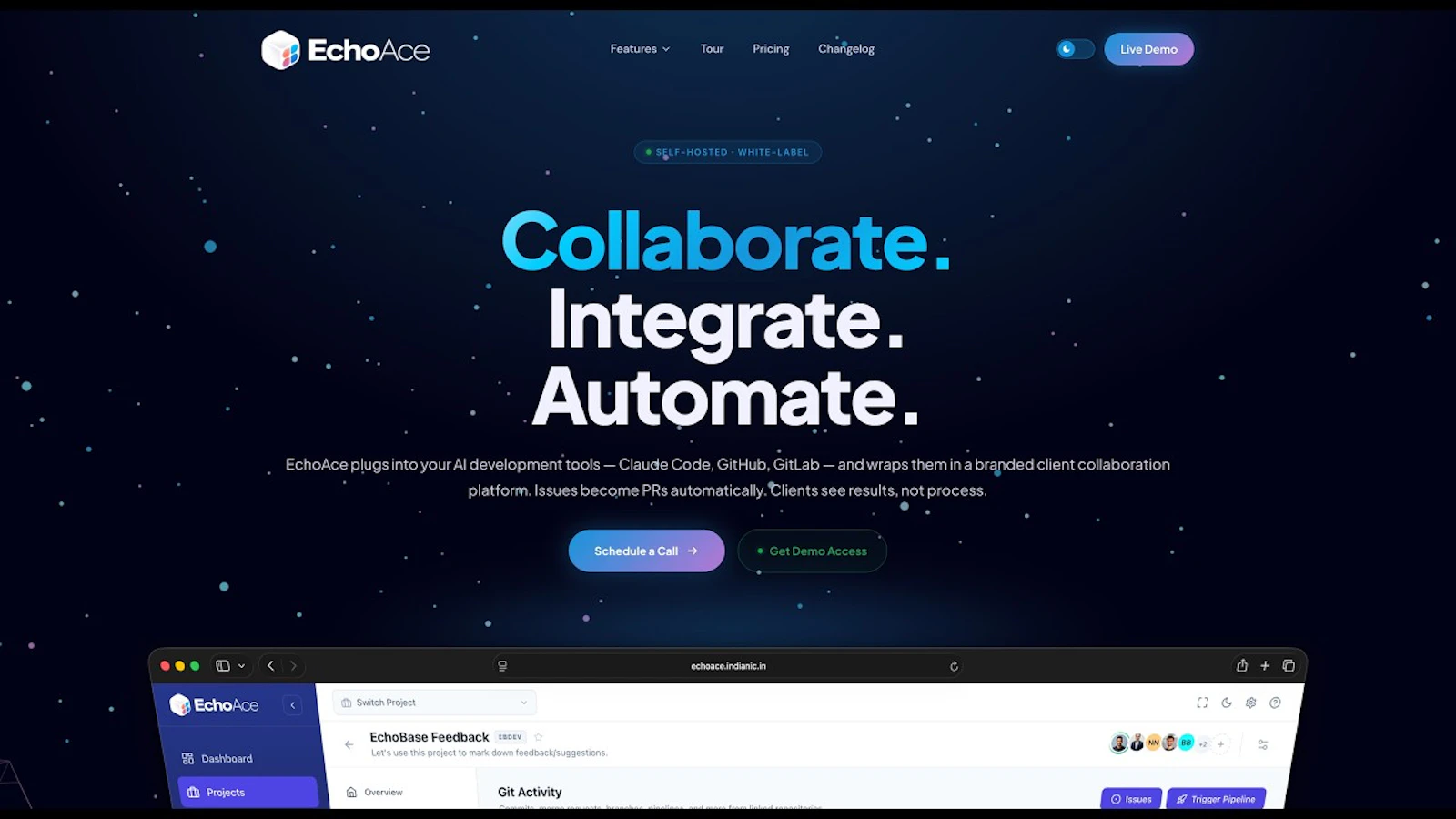 EchoAce screenshot 1 (video preview)
