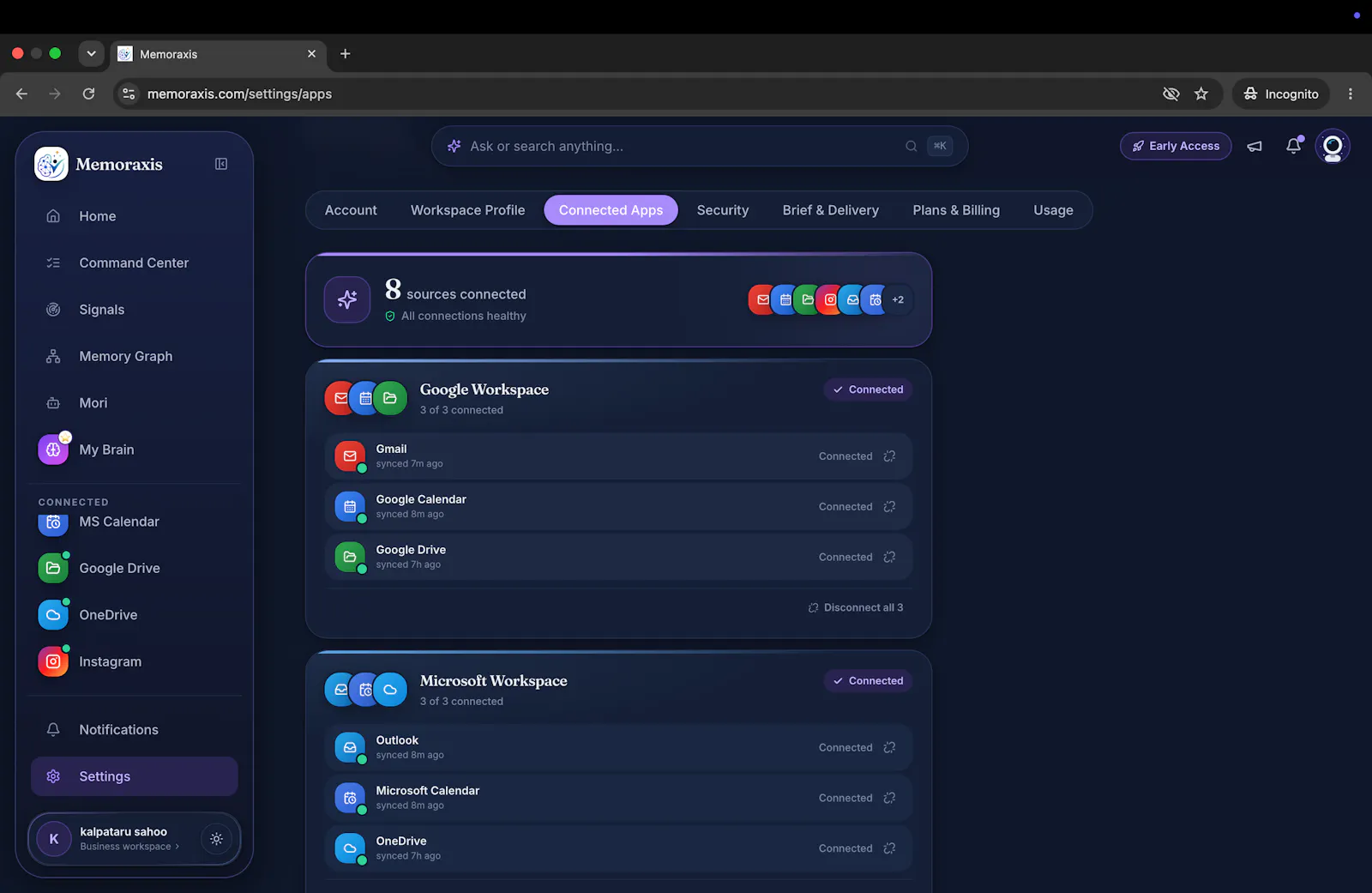 Memoraxis screenshot 3
