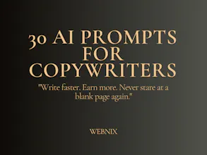 30 AI Prompts for Copywriters gallery image