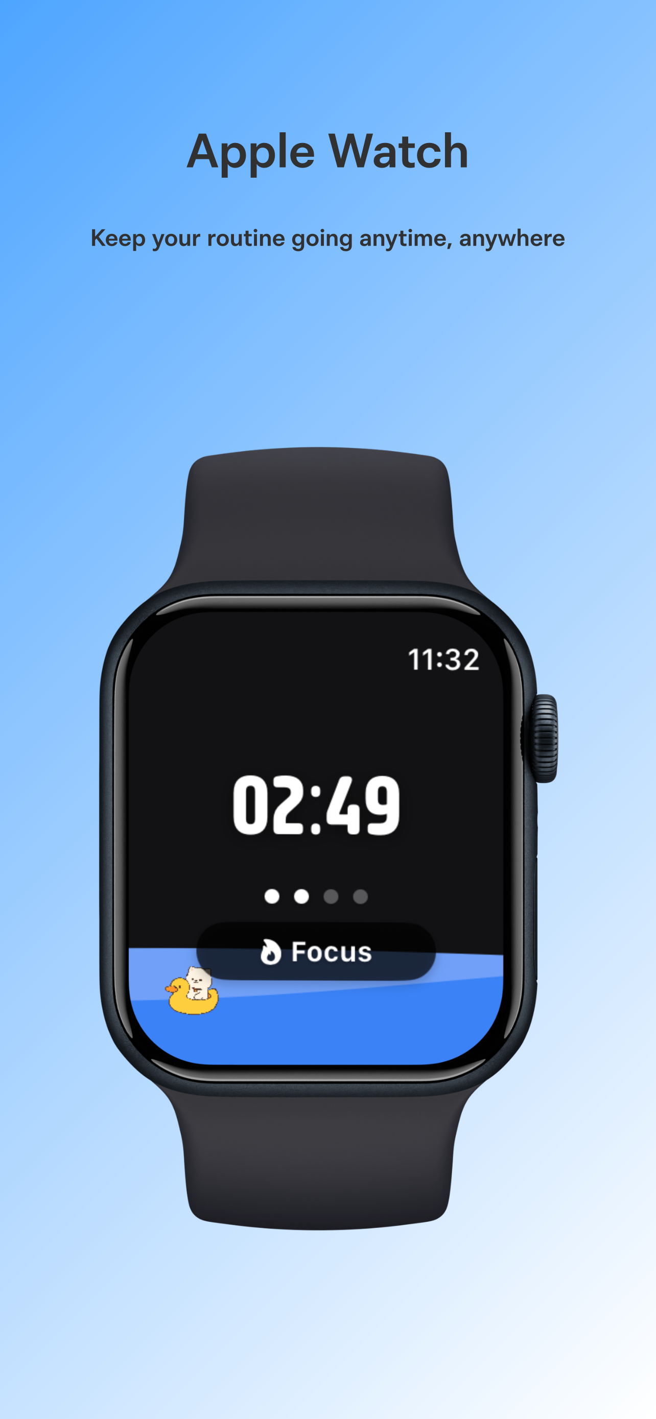 Flowave Pomodoro Timer & Sound - Bleiben Sie im Flow Ein visueller Timer, der Ihnen hilft, sich aufmerksam zu konzentrieren Medien 5