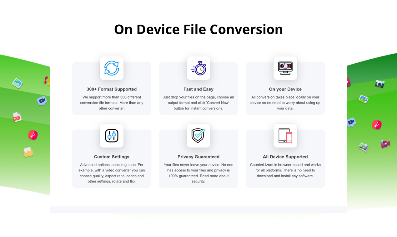 Mídia 2 de Converterlizard - Converter de arquivo ilimitado grátis