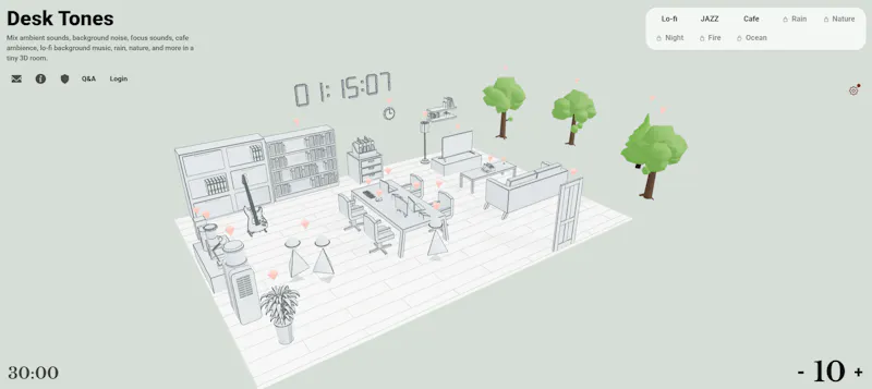 Desk Tones screenshot 1