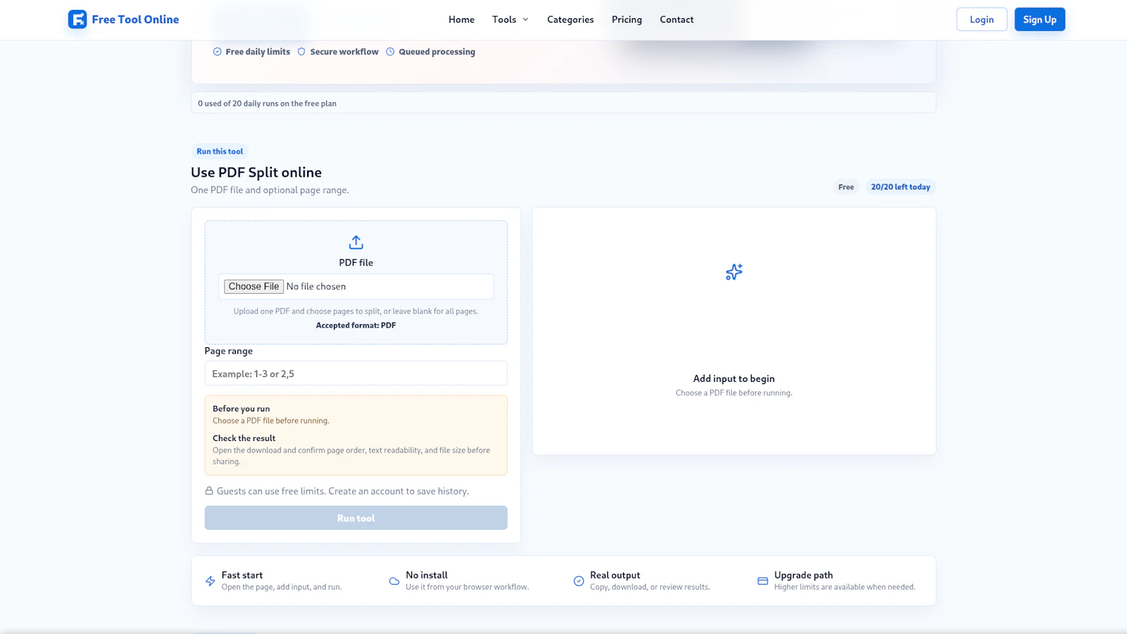 Free Tool Online screenshot 1