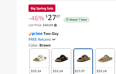 TimeCost for Amazon gallery image
