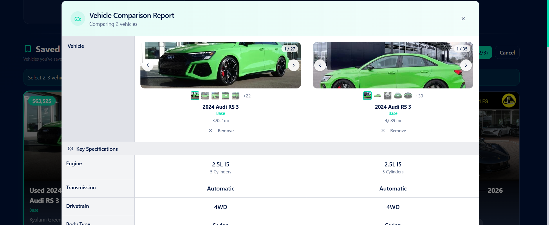 CarChrono - Screenshot 2 showing product features and functionality