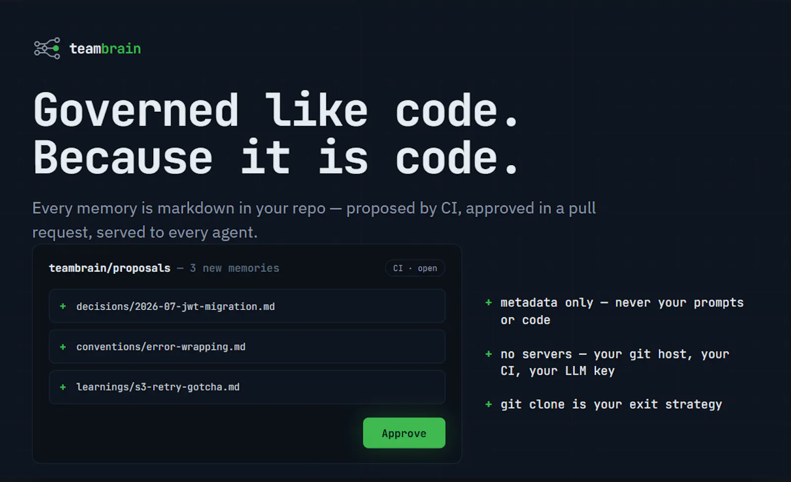 TeamBrain screenshot 2